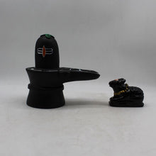 Load image into Gallery viewer, Shivling,Shiva Ling,Shiv Lingum,Shankar shivling with Black Nandi Black