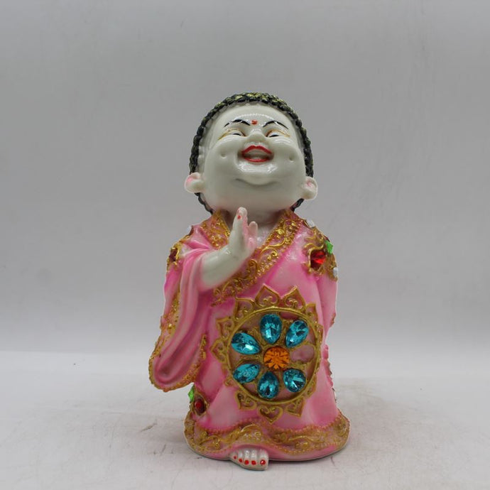 Buddha Sitting Medium,showpiece Decorative Statue Figurine God Giftwhite
