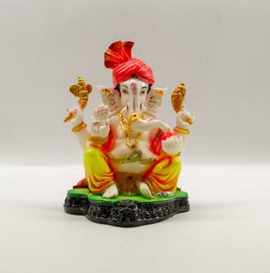 Indian Fiber Lord Ganesha Statue for Home & office decor, temple, diwali Pooja