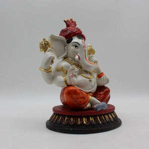 Indian Lord Ganesha Statue for Home & office decor, temple, diwali Pooja,Sitting statue of lord Ganesha