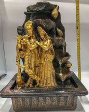 Load image into Gallery viewer, Radhakrishna Water Fountain Pacific Giftware Sacred Hindu Goddes Radhakrishna