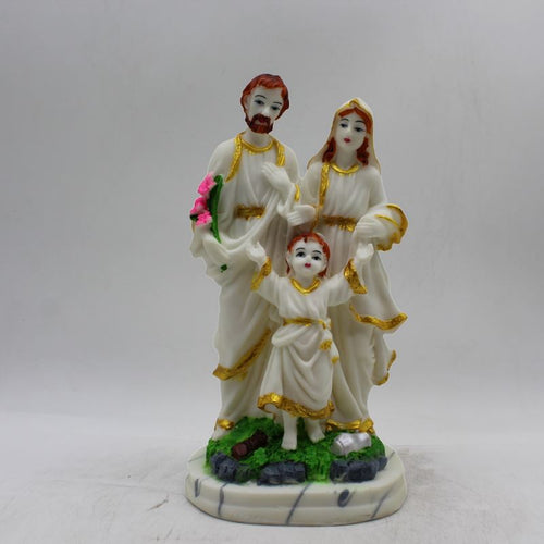 Jesus Family,Holy family, Jesus and Mary family idol, Statue White