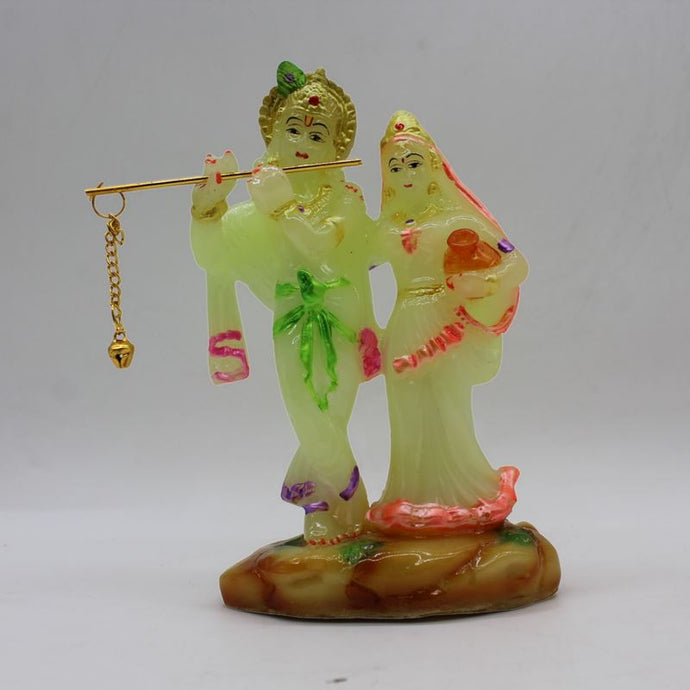 Indian Fiber Lord Radha Krishna Statue for Home & office decor, temple, diwali Pooja