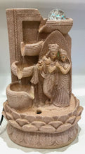 Load image into Gallery viewer, Radhakrishna Water Fountain Pacific Giftware Sacred Hindu Goddes Radhakrishna