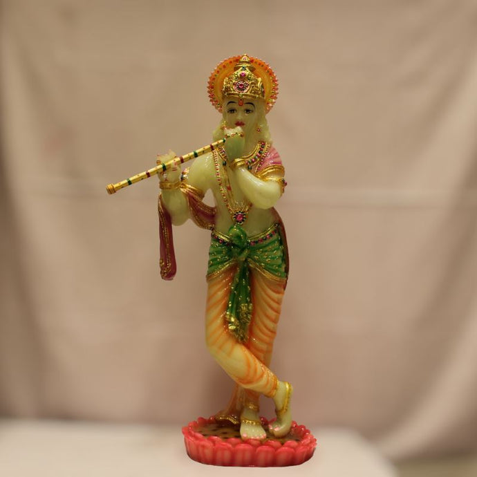 Lord Krishna,Kanha,Bal gopal Statue,Home,Temple,Office decore Glow in Dark