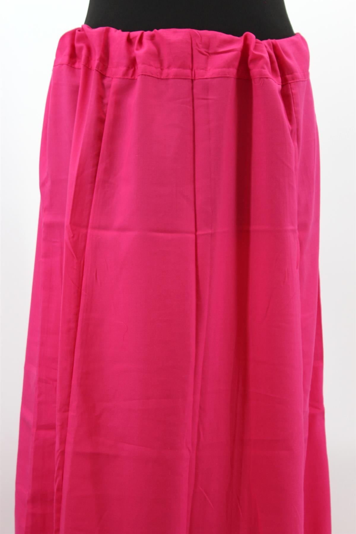Women's Cotton Indian Readymade Petticoats Inskirt / under skirt Saree Petticoats - XL