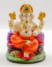 Load image into Gallery viewer, Indian Fiber Lord Ganesha Statue for Home &amp; office decor, temple, diwali Pooja