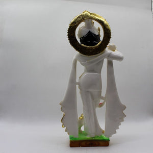 Indian Fiber Lord Krishna Statue for Home & office decor, temple, diwali Pooja