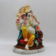 Load image into Gallery viewer, Indian Lord Ganesha Statue for Home &amp; office decor, temple, diwali Pooja,Sitting statue of lord Ganesha