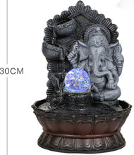 Load image into Gallery viewer, Shiva family Water Fountain Pacific Giftware Sacred Hindu Goddes Shivafamily