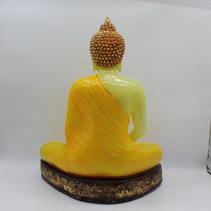 Buddha buddh buddha sitting medium Showpiece Glow in Dark