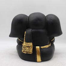 Load image into Gallery viewer, Indian Lord Ganesha,Ganpati,Bal Ganesh,Ganesh vinayak,statue of Ganesha Black