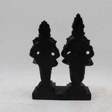 Load image into Gallery viewer, Vitthal Rukmani idol murti, Rukmani-vitthal idol Black