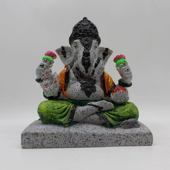 Indian Lord Ganesha Statue for Home & office decor, temple, diwali Pooja,Sitting statue of lord Ganesha