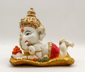 Indian Fiber Lord Ganesha Statue for Home & office decor, temple, diwali Pooja