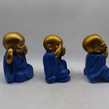 Load image into Gallery viewer, Buddha Sitting Medium,showpiece Decorative Statue Figurine God GiftBlue