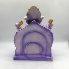 Load image into Gallery viewer, Ganesh Ganesha Ganpati Ganapati Hindu God Ganesh fiber idol Light Purple