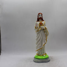 Load image into Gallery viewer, Christian God statue,Ishu khrist,Jesus,Father Of khristian idol White