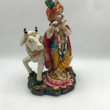 Load image into Gallery viewer, Lord Krishna Kanha Balgopal Shyam Madhava Murari Mohan Statue decoreMulti Color