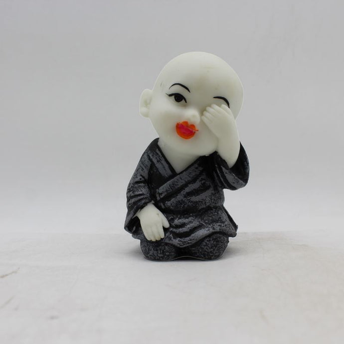 Buddha Sitting Medium,showpiece Decorative Statue Figurine God GiftWhite