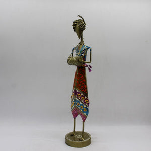 Rajasthani boy,Girl,Rajasthani man,Women,Musician man,Women statue Multi color