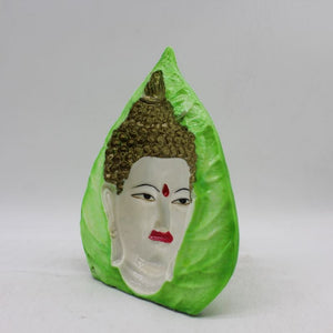 Buddha buddh buddha sitting medium Showpiece Multi color