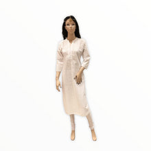 Load image into Gallery viewer, Women&#39;s Cotton Embroidered Kurta Kurti