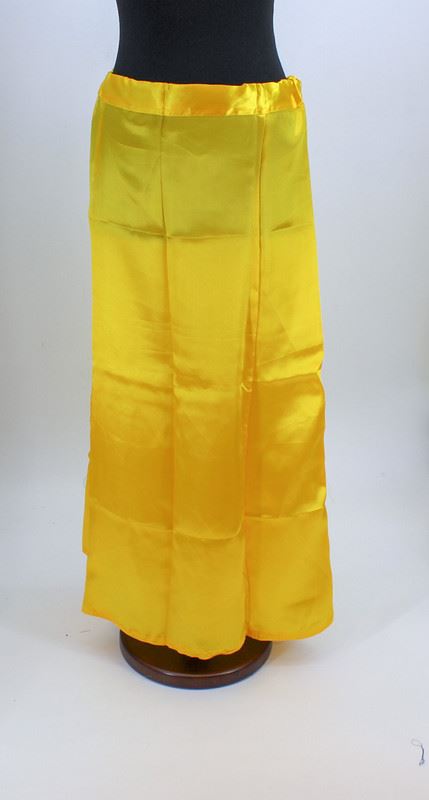 Indian Satin Silk Petticoat Inskirt Lining For Sari