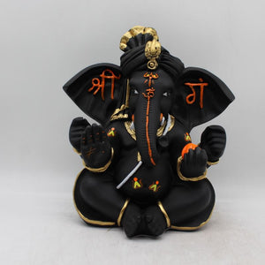 Lord Fancy Ganesha,Ganpati,Bal Ganesh,Ganesh vinayak,statue of Ganesha Black