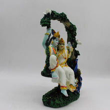 Load image into Gallery viewer, Radha Krishna Radha Kanha Statue for Home office temple diwali Pooja Multi Color