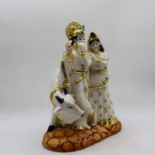 Load image into Gallery viewer, Radha Krishna,Radha Kanha Statue,for Home,office,temple,diwali Pooja White