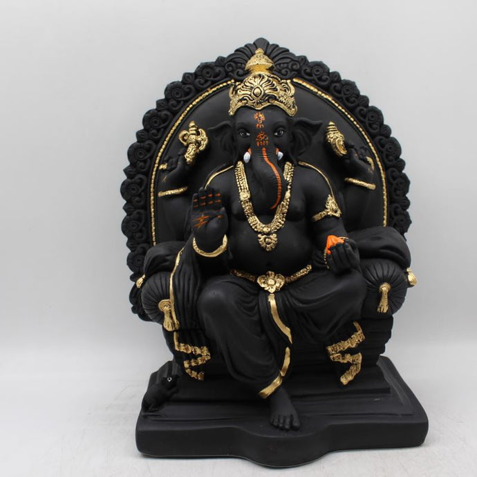 Lord Fancy Ganesha,Ganpati,Bal Ganesh,Ganesh vinayak,statue of Ganesha Black