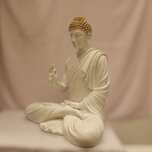 Load image into Gallery viewer, Buddha Sitting Medium,showpiece Decorative,Buddha Statue God GiftWhite