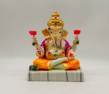 Load image into Gallery viewer, Indian Fiber Lord Ganesha Statue for Home &amp; office decor, temple, diwali Pooja