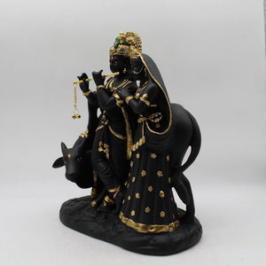 Radha Krishna,Radha Kanha Statue,for Home,office,temple,diwali Pooja Black