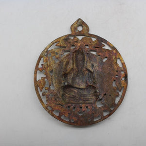 Lord Ganesha Wall Hanging -For Home Decor, Housewarming Gift, Hindu God of Luck..Metal Lord Ganesha Frame Wall Hanging Showpiece