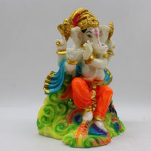 Load image into Gallery viewer, Indian Lord Ganesha Statue for Home &amp; office decor, temple, diwali Pooja,Sitting statue of lord Ganesha