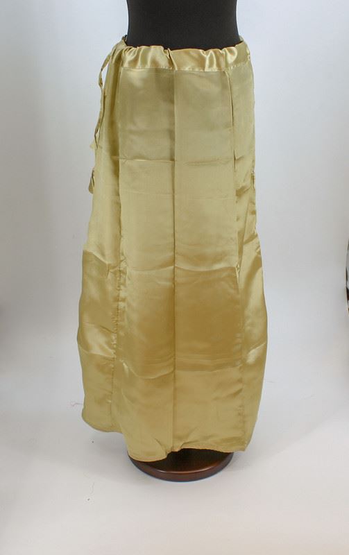 Indian Satin Silk Petticoat Inskirt Lining For Sari