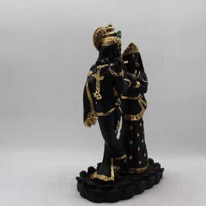 Radha Krishna,Radha Kanha Statue,for Home,office,temple,diwali Pooja Black