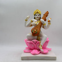 Load image into Gallery viewer, Saraswati mata God of Education Knowledge,Saraswati statue Idol Glow in Dark