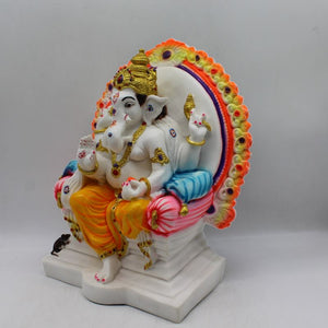 Ganesh Ganesha Ganpati vidhnyaharta Ganapati Hindu God Indian GodWhite