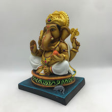 Load image into Gallery viewer, Ganesh Ganesha Ganpati Ganapati Hindu God Hindu God Ganesh fiber idol 1