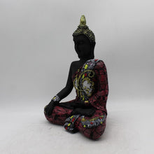 Load image into Gallery viewer, Buddha Sitting Medium,showpiece Decorative Statue Figurine God GiftBlack