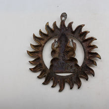 Load image into Gallery viewer, Lord Ganesha Wall Hanging -For Home Decor, Housewarming Gift, Hindu God of Luck..Metal Lord Ganesha Frame Wall Hanging Showpiece