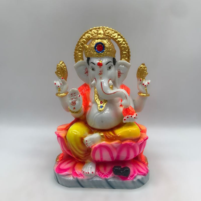 Ganesh Ganesha Ganpati Ganapati Hindu God Hindu God Ganesh fiber idol 1