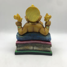 Load image into Gallery viewer, Ganesh Ganesha Ganpati Ganapati Hindu God Ganesh fiber idol Brown White