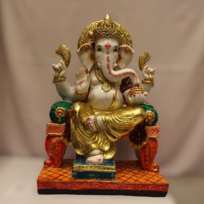 Lord Ganesha, Ganpati, Bal Ganesh, Ganesh statue idolMulti color