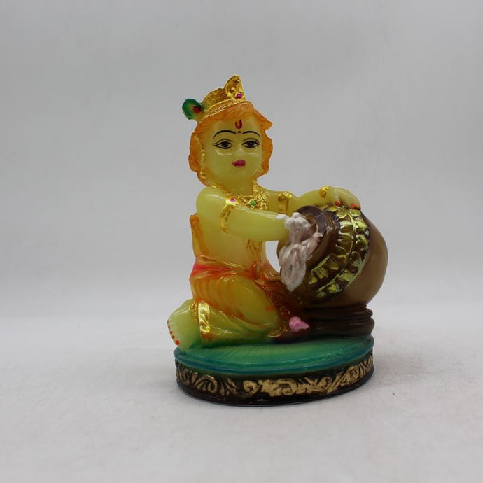 Lord Krishna , Kanha, bal gopal Statue for Home & office decor, temple, diwali Pooja Glow in Dark