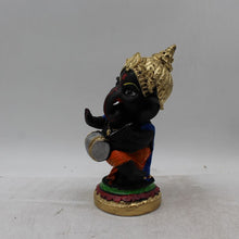 Load image into Gallery viewer, Indian Lord Ganesha,Ganpati,Bal Ganesh,Ganesh vinayak,statue of Ganesha Black