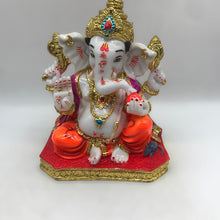 Load image into Gallery viewer, Ganesh Ganesha Ganpati Ganapati Hindu God Hindu God Ganesh fiber idol 1